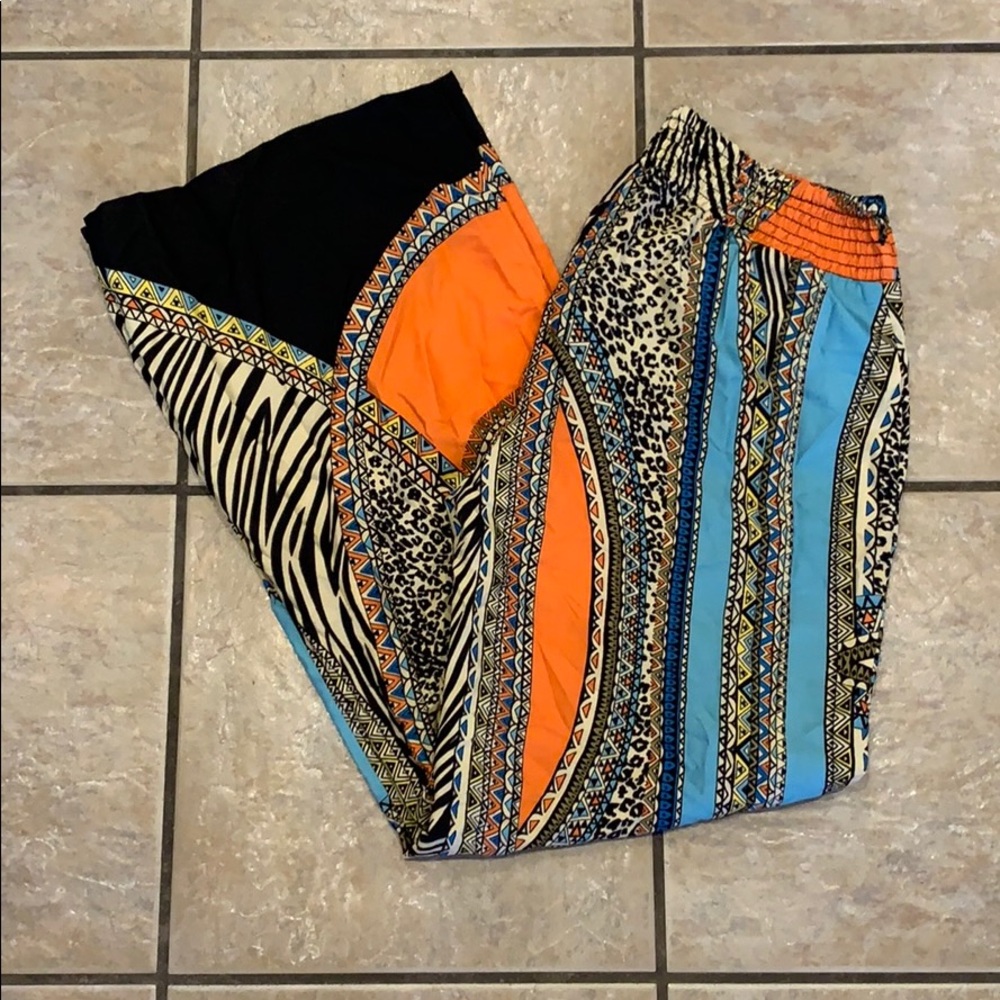 Mix Nouveau Printed Palazzo Pants